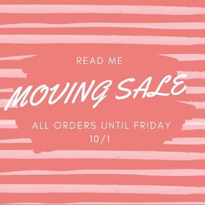 I AM MOVING AND GETTING RID OF EVERYTHING